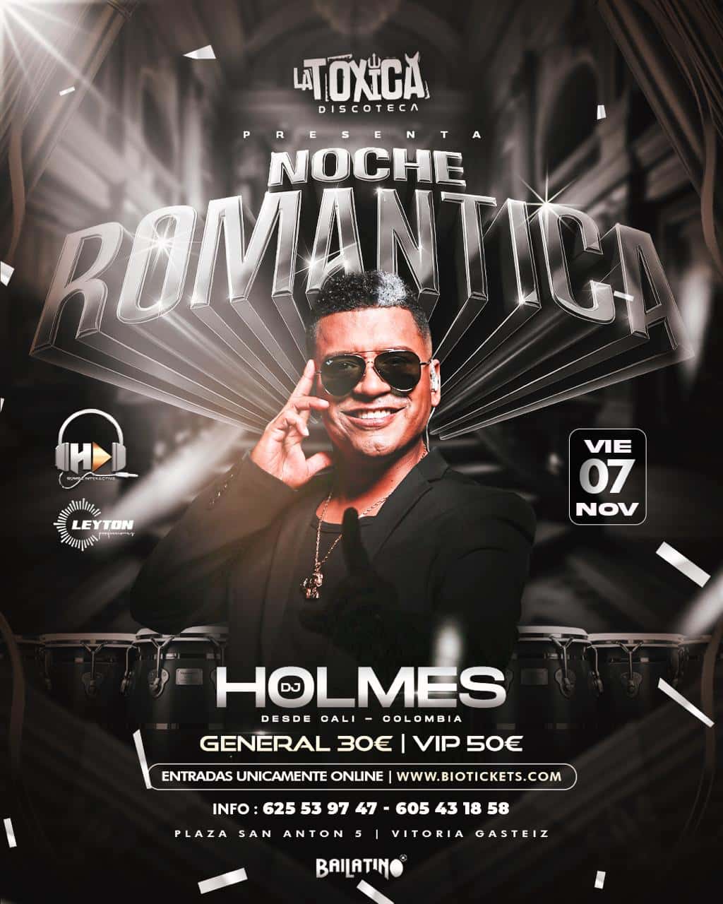 NOCHE ROMANTICA  LA TOXICA  VITORIA ESPAÑA