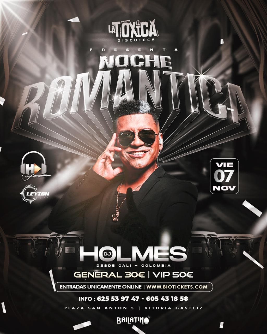 NOCHE ROMANTICA  LA TOXICA  VITORIA ESPAÑA