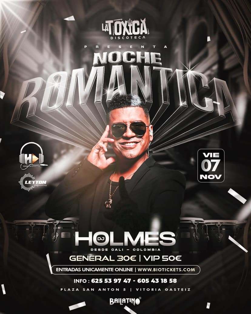NOCHE ROMANTICA  LA TOXICA  VITORIA ESPAÑA