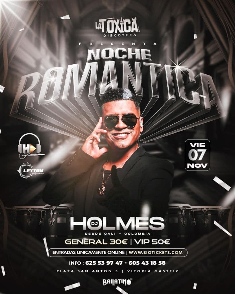 NOCHE ROMANTICA  LA TOXICA  VITORIA ESPAÑA